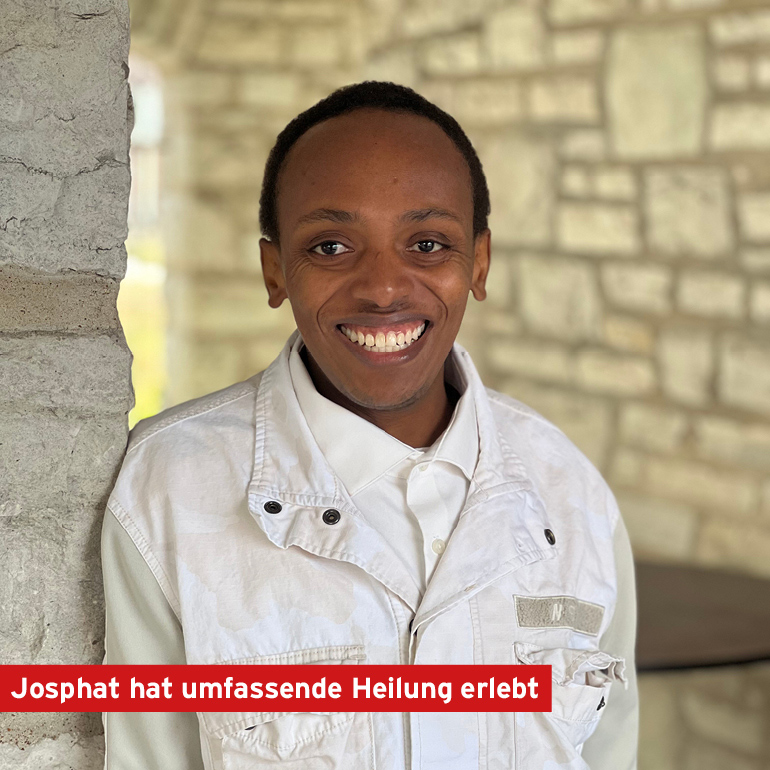 Josphat aus dem Genesis Men's Home hat umfassende Heilung erlebt - Hand of Hope - Newsletter Mai 2024 von Joyce Meyer